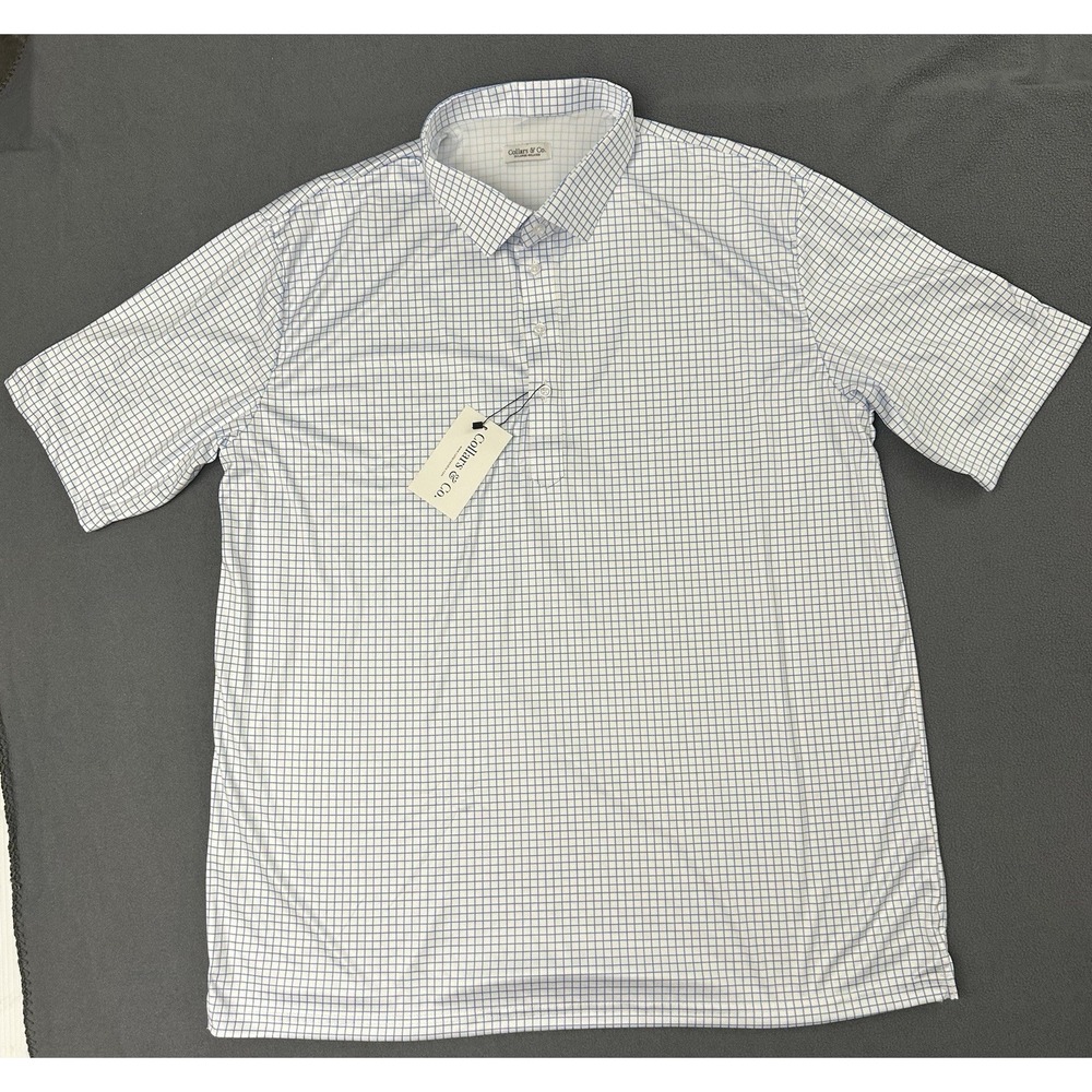 Collars And Co Men's 3XL Relaxed Grip Dress Collar Polo
